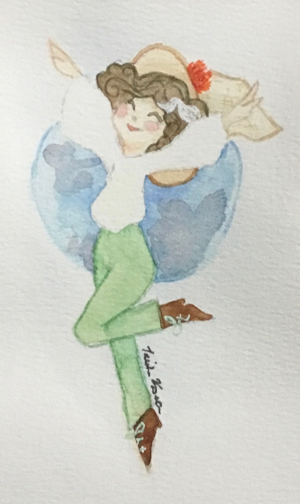 “Witch Life” Watercolor