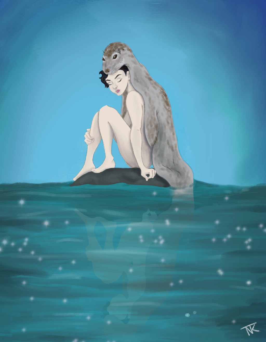 “Selkie Reflection”